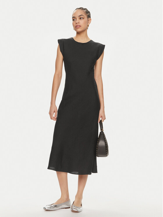 Marella Marella Vestito estivo Hidalgo 2413221192 Nero Regular Fit