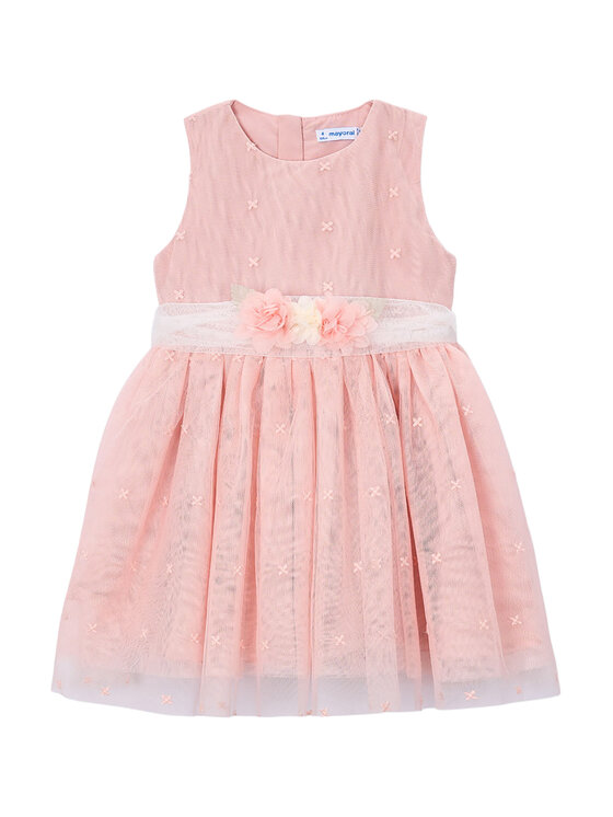 Mayoral Mayoral Vestito elegante 3919 Rosa Regular Fit
