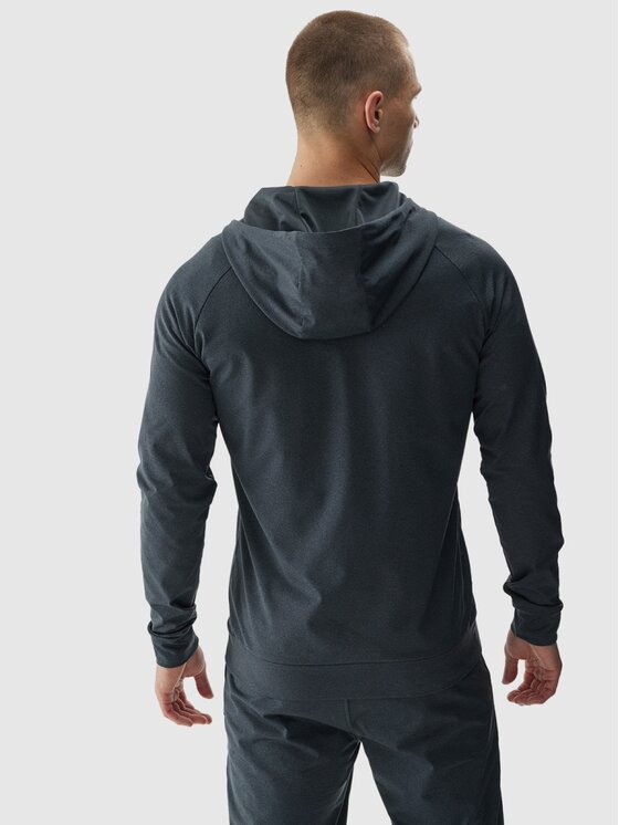 4F 4F Felpa tecnica 4FWAW24TFSWM403-22M Grigio Regular Fit