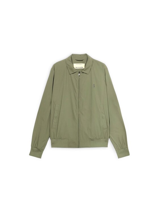 Trussardi Trussardi Płaszcz zimowy R025M000049N035 Zielony Regular Fit