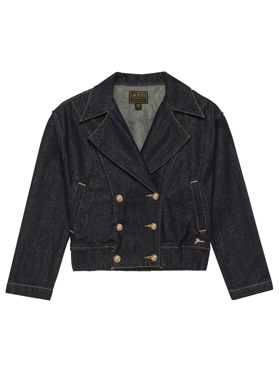 Guess Guess Джинсова куртка J6RL07 D5D90 Cиній Regular Fit