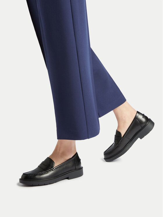 Geox Geox Loafers D Spherica Ec1 B D65DKB 00043 C9997 Čierna