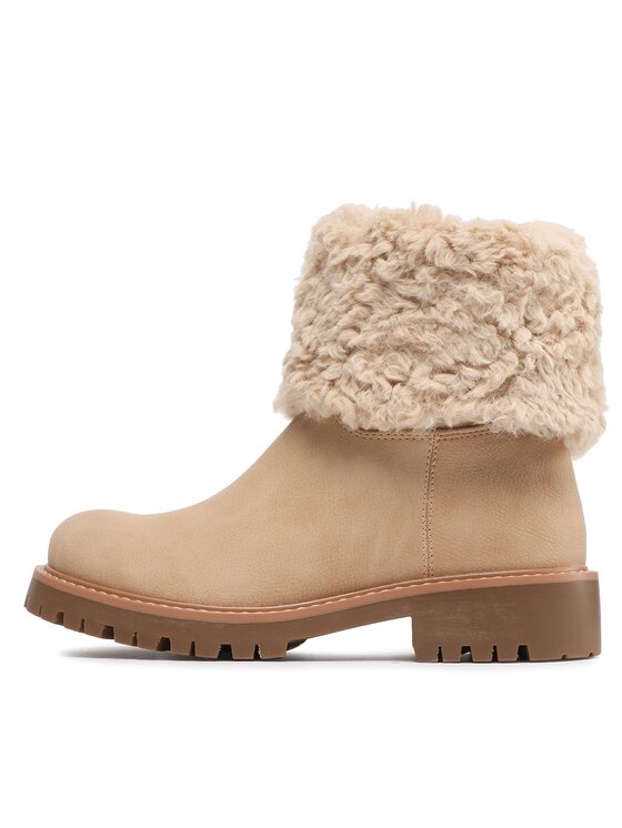 Jenny Fairy Jenny Fairy Schnürstiefeletten WS5628-08 Beige