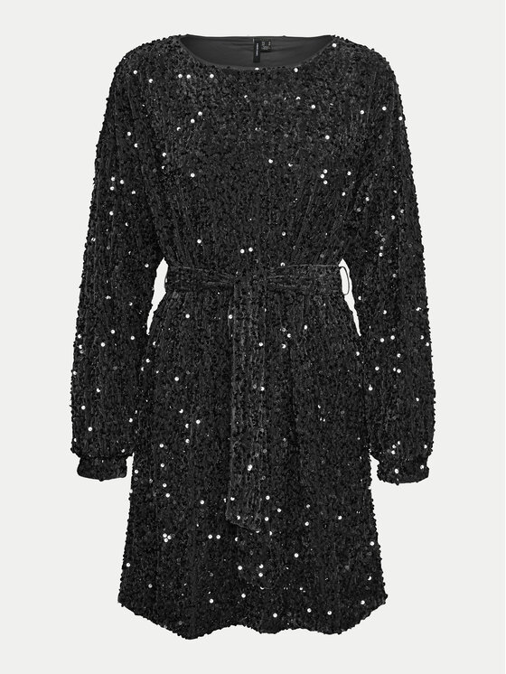 Vero Moda Vero Moda Cocktail obleka Bella 10317046 Črna Regular Fit