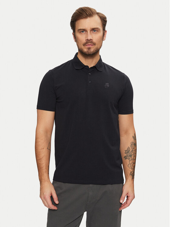 KARL LAGERFELD KARL LAGERFELD Polo marškinėliai 745750 551221 Tamsiai mėlyna Regular Fit
