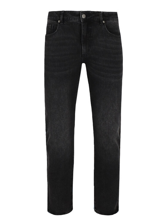 Volcano Volcano Jeansy D-LEON 58 Czarny Regular Fit