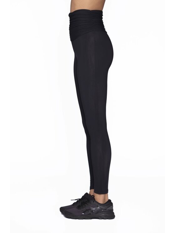 Flavia Valentini Flavia Valentini Legginsy 107 Czarny Compression Fit
