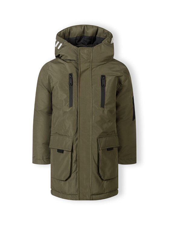 MINOTI MINOTI Kurtka zimowa 19coat81 Khaki Regular Fit