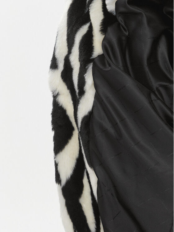 Elisabetta Franchi Elisabetta Franchi Cappotto in shearling CP-49A-37E2-V940 Multicolore Regular Fit
