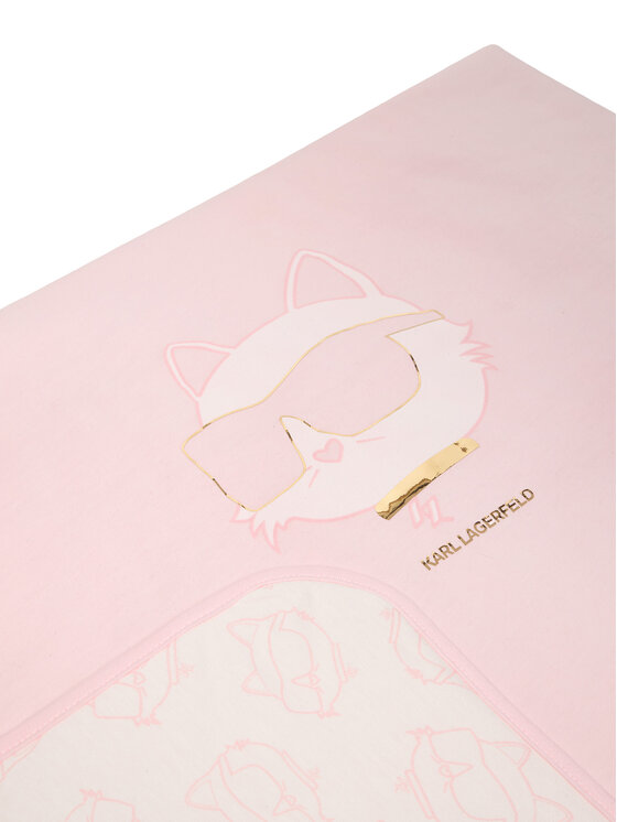 Karl Lagerfeld Kids Karl Lagerfeld Kids Pătură pentru copii Newborn D2 Z31234 Roz