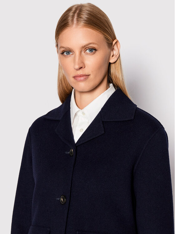 Weekend Max Mara Weekend Max Mara Bunda pro přechodné období Cervino 50460129 Tmavomodrá Regular Fit
