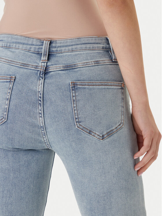 Morgan Morgan Jeansy 221-PDROIT Niebieski Slim Fit