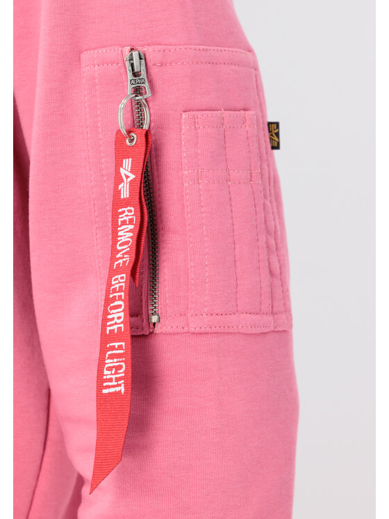 Alpha Industries Alpha Industries Bluza X-Fit Hoodie Czerwony Regular Fit