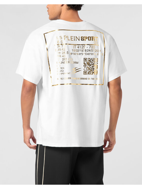 Plein Sport Plein Sport T-shirt 24075 Bianco Regular Fit