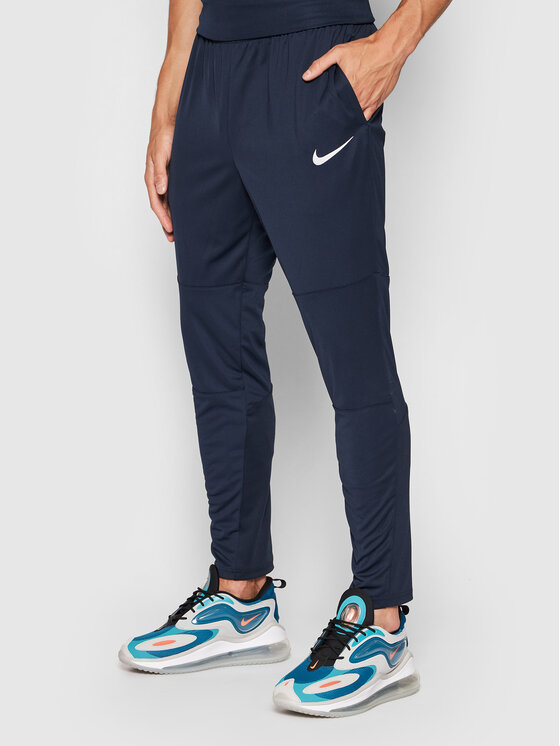 Nike Sportinės kelnės Dri-Fit BV6877 Tamsiai mėlyna Regular Fit • Modivo.lt