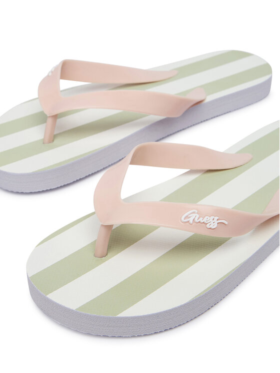 Guess Guess Čības uz pirksta J6GZ25 WO780 Gaiši rozā