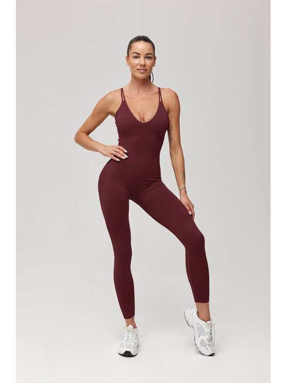 ROUGH RADICAL ROUGH RADICAL Jumpsuit LUNA Bordeaux Slim Fit