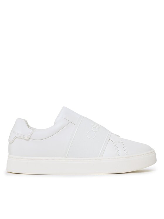 Calvin Klein Sneakers Cupsole Slip On HW0HW01352 Alb