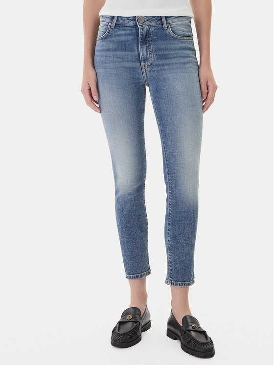PINKO PINKO Τζιν Sabrina 100169 A2WT Μπλε Skinny Fit