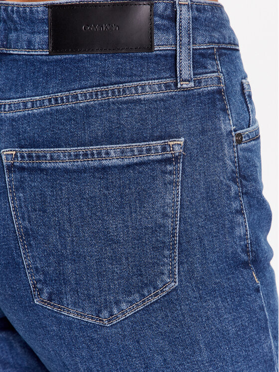 Calvin Klein Calvin Klein Jeans hlače K20K206192 Modra Slim Fit