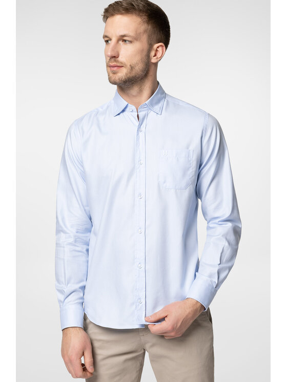 Próchnik Próchnik Koszula PM29 KO073222000063 Niebieski Slim Fit