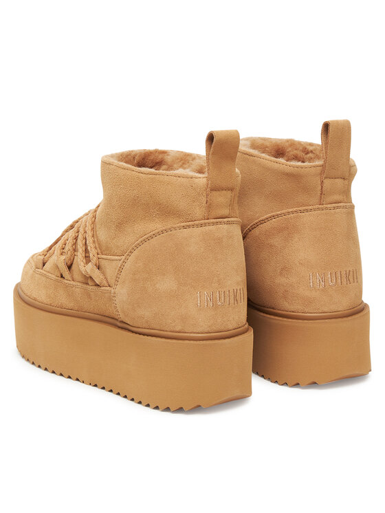 Inuikii Inuikii Schneeschuhe Classic Low Platform 75204-004 Beige