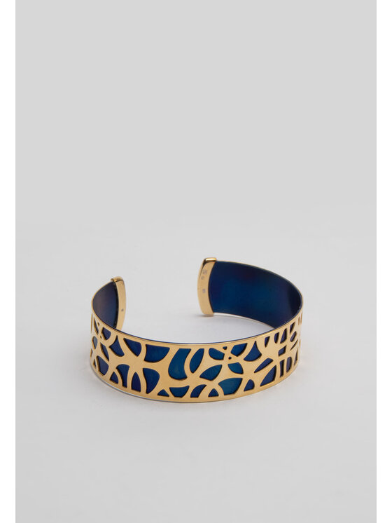 MARASIMSIM MARASIMSIM Náramok Blue Orient Zlatá