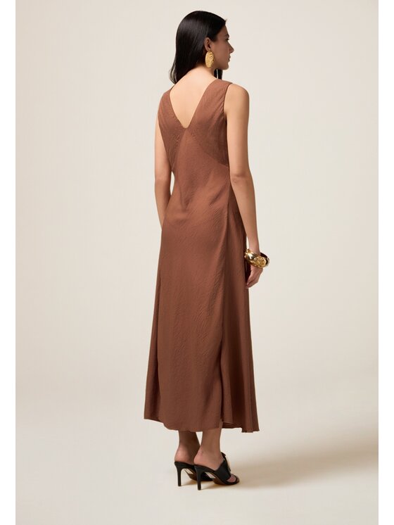 Oltre Oltre Abito da sera 7391R104942N027 Marrone Baggy Fit