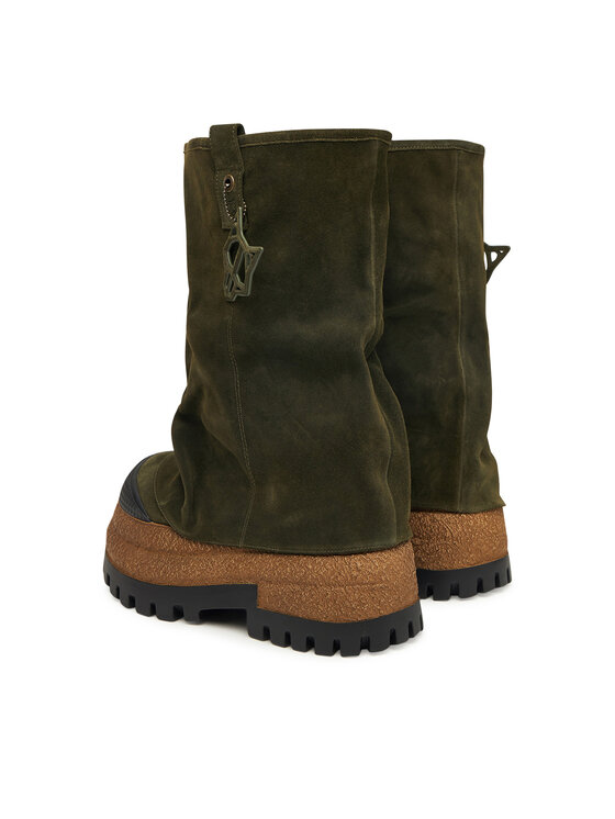Naked Wolfe Naked Wolfe Stiefeletten Disturb Grün