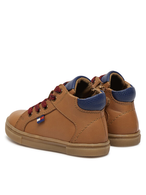 Tommy Hilfiger Tommy Hilfiger Gležnjarji T1X9-33623-0092 Rjava