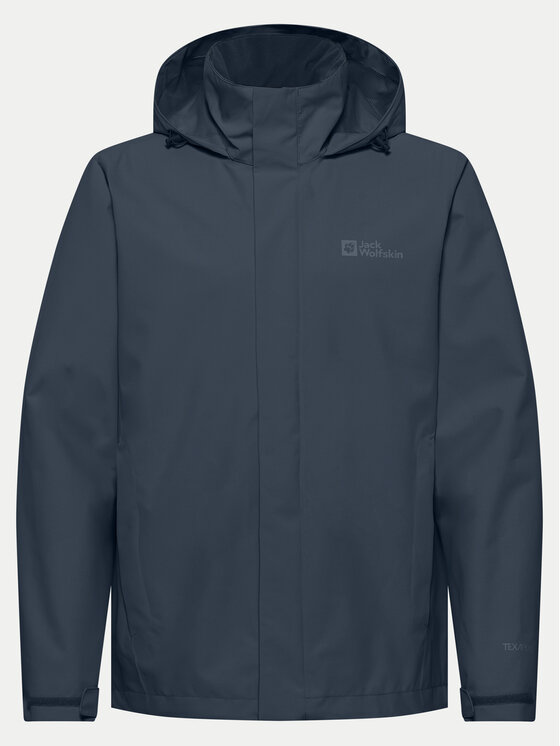 Jack Wolfskin Jack Wolfskin Outdoor jakna Trailtime 2l A63903 Tamnoplava Regular Fit