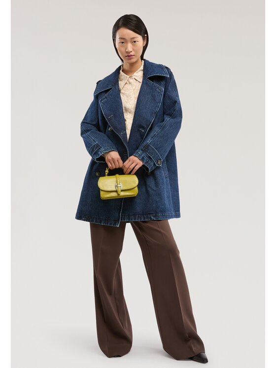 Trussardi Trussardi Cappotto invernale 0400A000436N0DB Blu Regular Fit