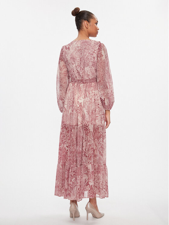 ViCOLO ViCOLO Ikdienas kleita TR0280 Rozā Regular Fit