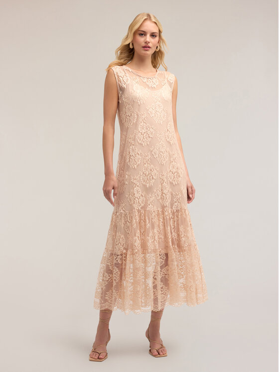 Motivi Motivi Vestito elegante 7084W001481N002 Rosa Regular Fit