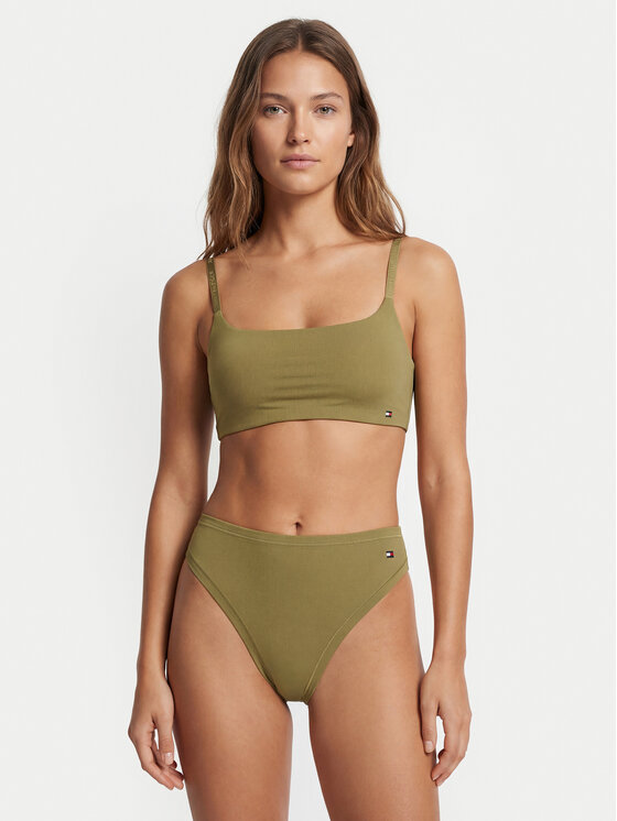 Tommy Hilfiger Tommy Hilfiger Klasične spodnje hlačke UW0UW06047 Khaki