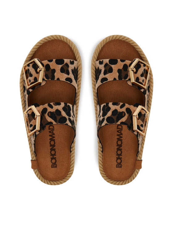 Bohonomad Bohonomad Espadrillas Sydney SYD.12-LEO Marrone