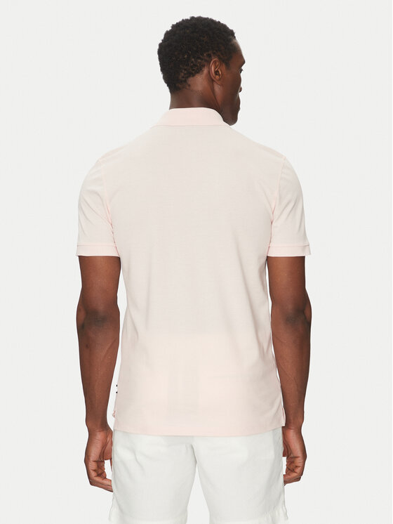 BOSS BOSS Polo Pallas 50468362 Różowy Regular Fit