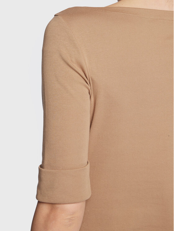 LAUREN RALPH LAUREN Lauren Ralph Lauren Särkpluus 200654963147 Pruun Regular Fit