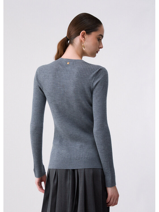Liu Jo Liu Jo Maglione WF6100MA77Q02050 Grigio Regular Fit