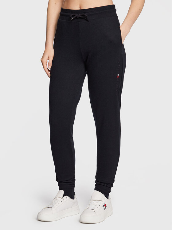 Tommy Hilfiger Tommy Hilfiger Sportinės kelnės UW0UW03887 Tamsiai mėlyna Regular Fit