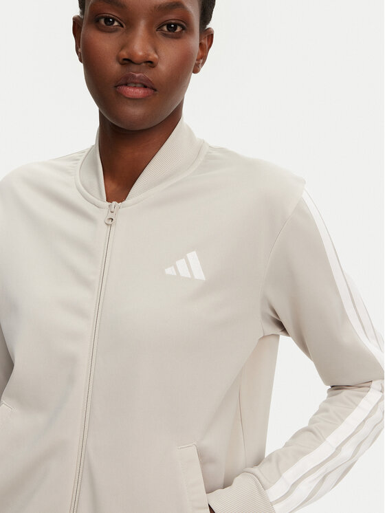 adidas adidas Tepláková souprava Essentials 3-Stripes JD2686 Béžová Regular Fit
