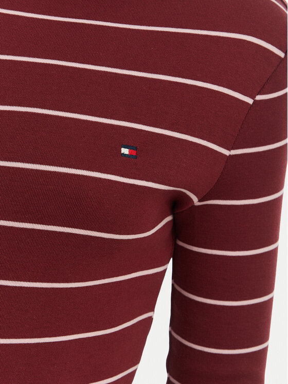 Tommy Hilfiger Tommy Hilfiger Blúzka New Cody WW0WW40589 Červená Slim Fit