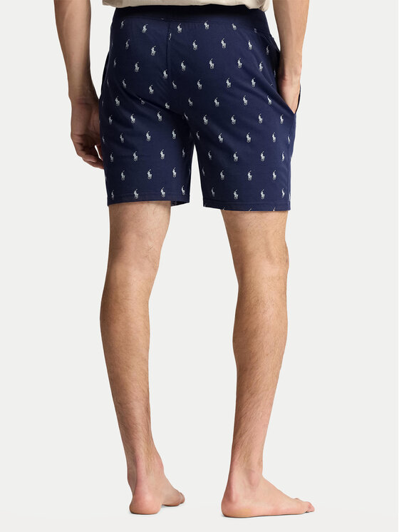 Polo Ralph Lauren Polo Ralph Lauren Pižamos šortai 714965505004 Tamsiai mėlyna Slim Fit
