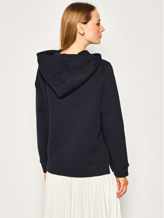 Tommy Hilfiger Tommy Hilfiger Суитшърт Ess WW0WW26410 Тъмносин Regular Fit