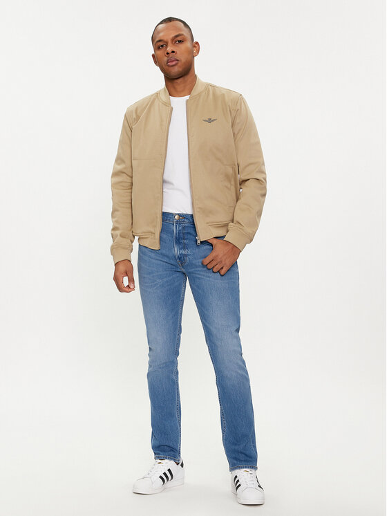 Lee Lee Jeansy Rider 112346321 Niebieski Slim Fit