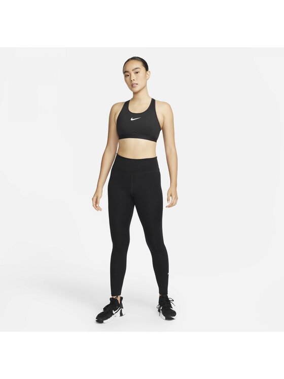 Nike Nike Biustonosz sportowy Dri-FIT Swoosh Czarny