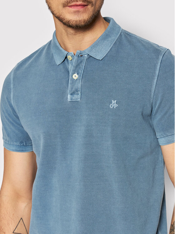 Marc O'Polo Marc O'Polo Polokošeľa B21 2266 53000 Modrá Regular Fit