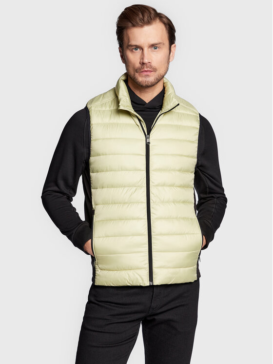 Vestă elegantă Calvin Klein Bărbați, Mărimea: S, Verde, Side Logo K10K108292