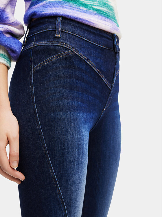 Desigual Desigual Jeans 23WWDD44 Blu Slim Fit