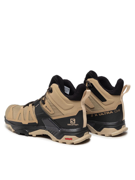 Salomon Salomon Παπούτσια πεζοπορίας X Ultra 4 Mid Gtx GORE-TEX 412941 27 V0 Καφέ